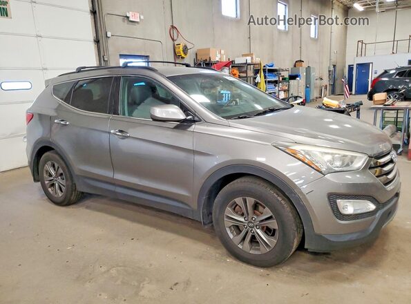 5XYZUDLB3GG332633 2016 HYUNDAI SANTA Gray 
