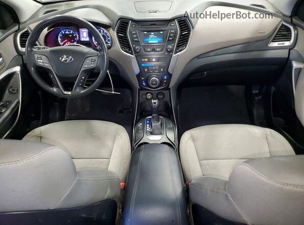 5XYZUDLB3GG332633 2016 HYUNDAI SANTA Gray 