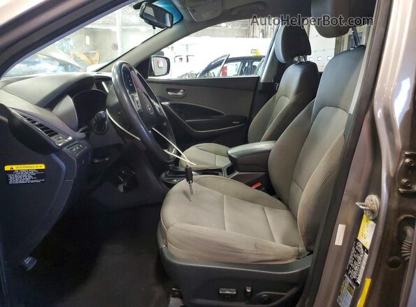 5XYZUDLB3GG332633 2016 HYUNDAI SANTA Gray 