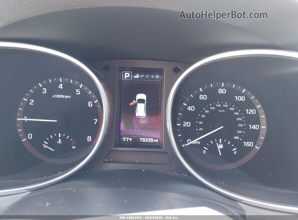 5XYZUDLB3HG409695 2017 HYUNDAI SANTA FE SPORT Silver Vista de los asientos traseros