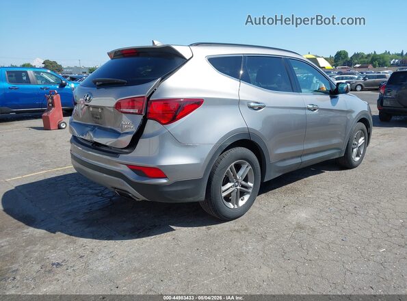 5XYZUDLB3HG409695 2017 HYUNDAI SANTA FE SPORT Silver Trasero derecho