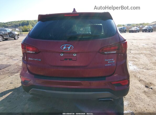 5XYZUDLB3JG507826 2018 HYUNDAI SANTA FE SPORT Red 