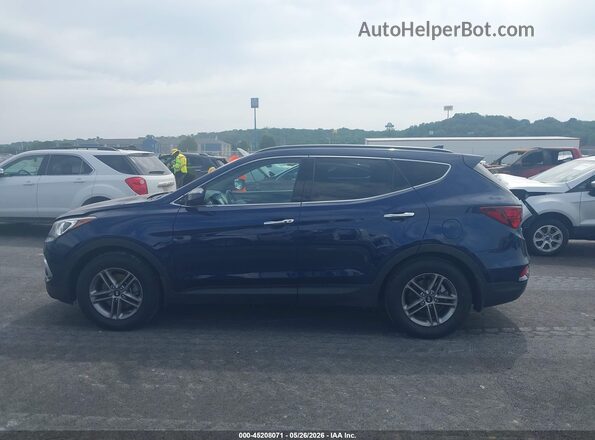 5XYZUDLB3JG560980 2018 HYUNDAI SANTA FE SPORT Blue Панорамний вид салону 360°