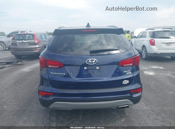 5XYZUDLB3JG560980 2018 HYUNDAI SANTA FE SPORT Blue 
