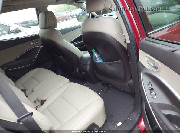 5XYZUDLB4HG381177 2017 HYUNDAI SANTA FE SPORT Red VIN კოდის სტიკერის ხედი