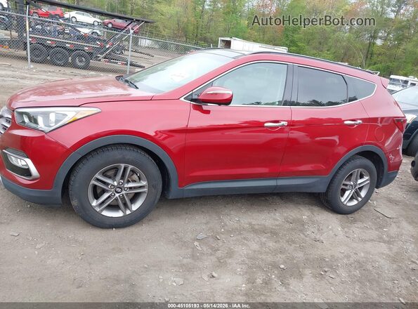 5XYZUDLB4HG381177 2017 HYUNDAI SANTA FE SPORT Red სალონის 360-გრადუსიანი ხედი
