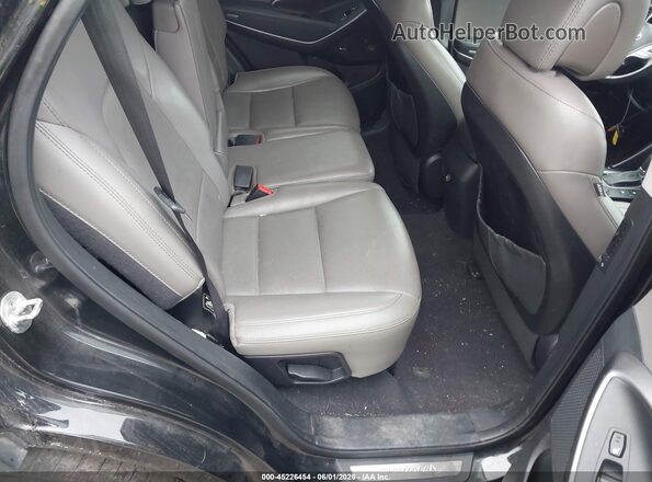 5XYZUDLB5JG537202 2018 HYUNDAI SANTA FE SPORT Black Вид наклейки з VIN-кодом