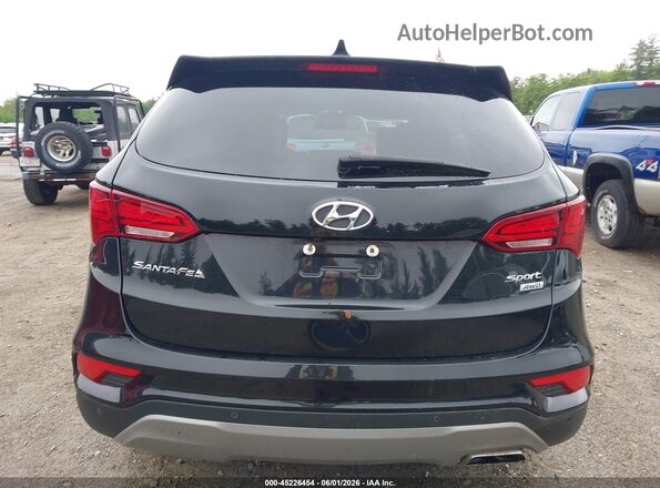 5XYZUDLB5JG537202 2018 HYUNDAI SANTA FE SPORT Black 