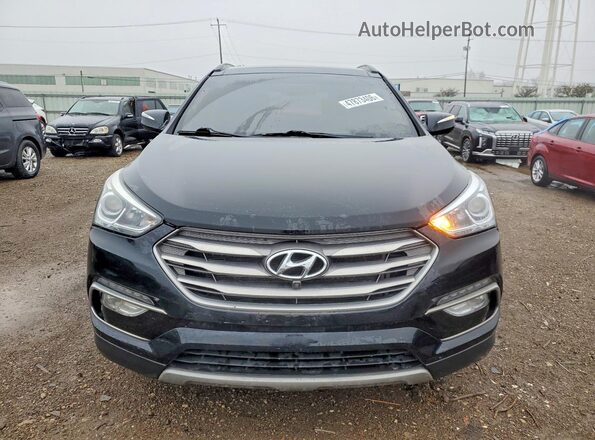 5XYZUDLB6HG477635 2017 HYUNDAI SANTA Black Вид спереду