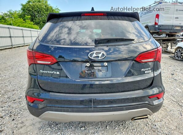 5XYZUDLB7HG484903 2017 HYUNDAI SANTA Black 