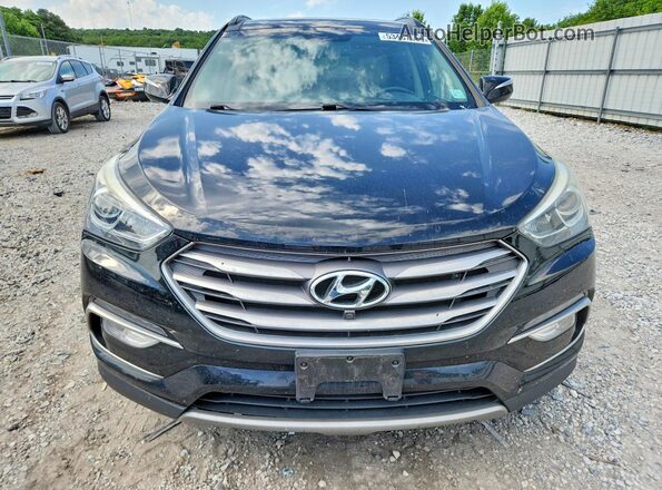 5XYZUDLB7HG484903 2017 HYUNDAI SANTA Black 