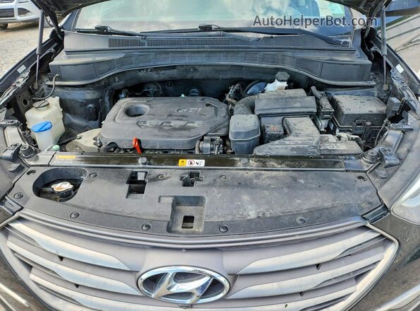 5XYZUDLB7HG484903 2017 HYUNDAI SANTA Black 