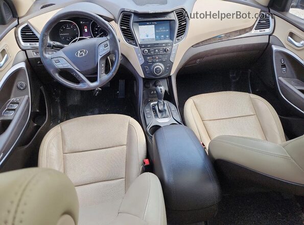 5XYZUDLB7HG484903 2017 HYUNDAI SANTA Black 
