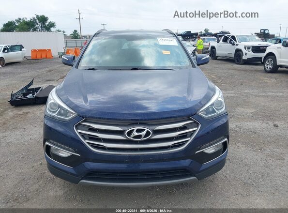 5XYZUDLB7JG509370 2018 HYUNDAI SANTA FE SPORT Dark Blue Вид задньої частини салону