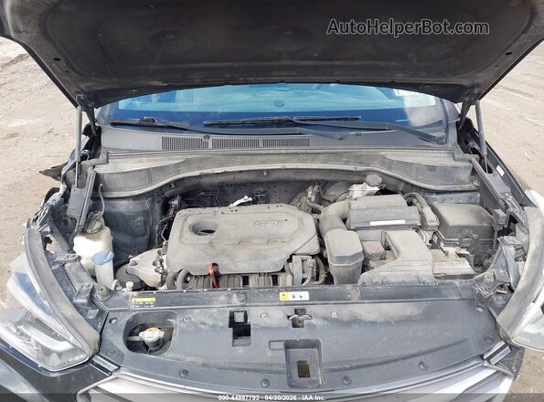 5XYZUDLB8HG382803 2017 HYUNDAI SANTA FE SPORT Black Հետևի տեսք