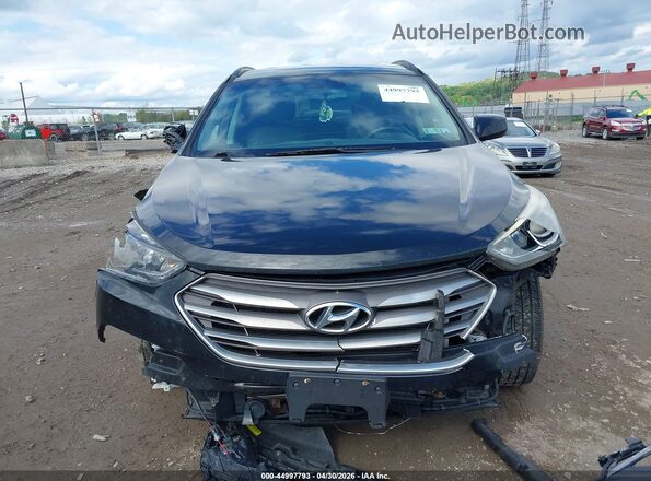 5XYZUDLB8HG382803 2017 HYUNDAI SANTA FE SPORT Black Սարքավորումների վահանակի տեսք