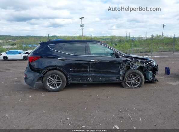 5XYZUDLB8HG382803 2017 HYUNDAI SANTA FE SPORT Black Սալոնի հետևի տեսք