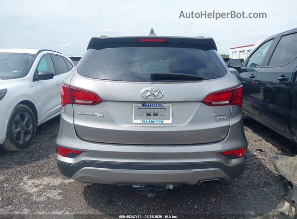 5XYZUDLB8HG387919 2017 HYUNDAI SANTA FE SPORT Серебряный 