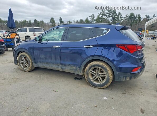 5XYZUDLBXHG484667 2017 HYUNDAI SANTA Blue Tył lewy