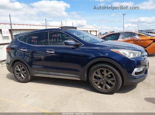 5XYZW4LA0HG493301 2017 HYUNDAI SANTA FE SPORT Navy სალონის 360-გრადუსიანი ხედი