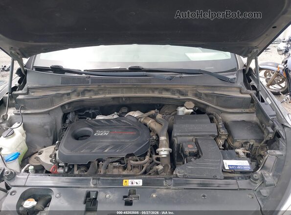 5XYZW4LA2JG517751 2018 HYUNDAI SANTA FE SPORT Gray უკანა ხედი