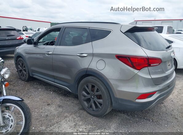 5XYZW4LA2JG517751 2018 HYUNDAI SANTA FE SPORT Gray სალონის 360-გრადუსიანი ხედი