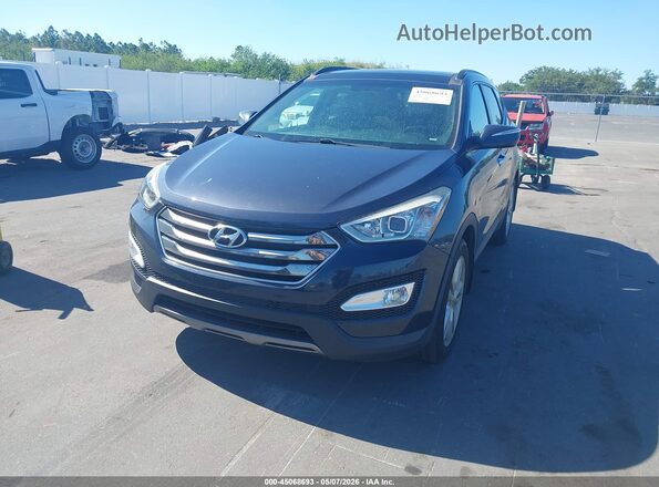 5XYZW4LA3GG348977 2016 HYUNDAI SANTA FE SPORT Navy Передня ліва чверть