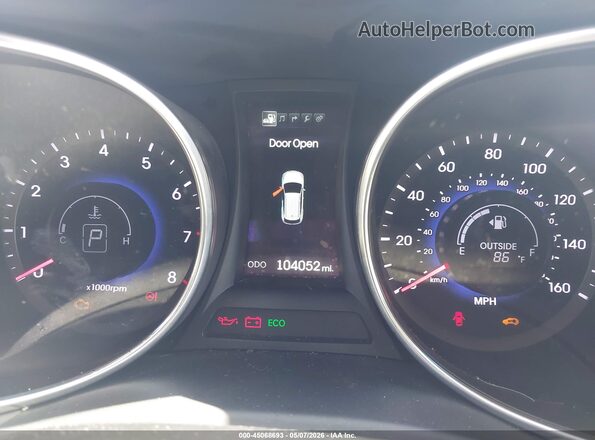 5XYZW4LA3GG348977 2016 HYUNDAI SANTA FE SPORT Navy Вид задніх сидінь