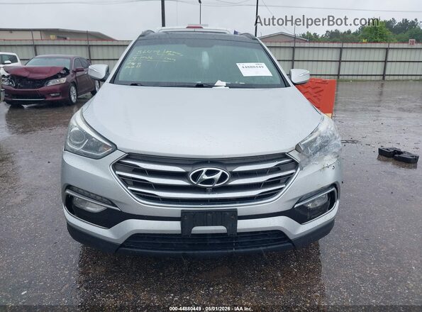 5XYZW4LA3HG475973 2017 HYUNDAI SANTA FE SPORT Silver ხელსაწყოთა პანელის ხედი