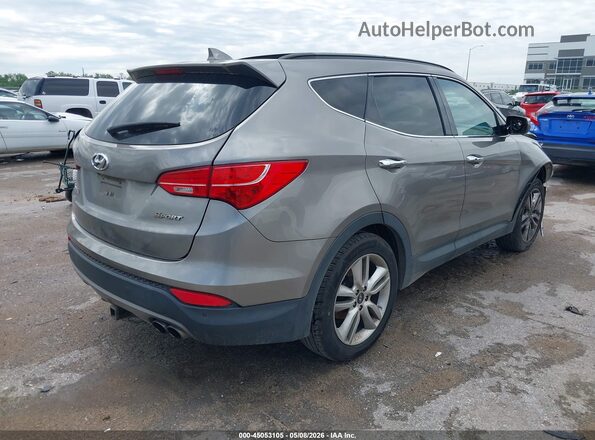 5XYZW4LA4GG306916 2016 HYUNDAI SANTA FE SPORT Tan Задня права чверть
