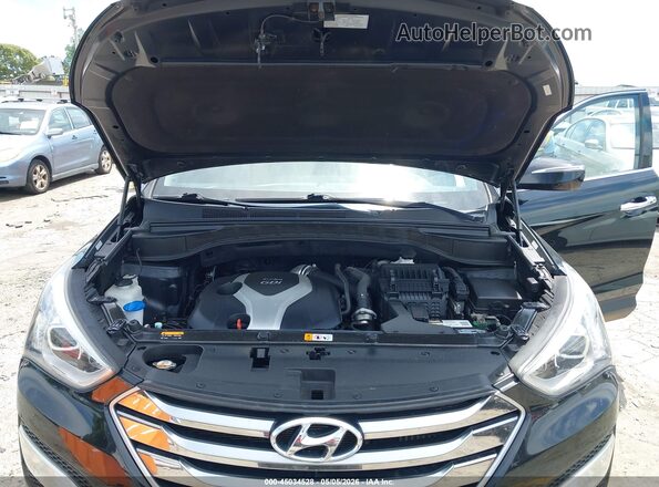 5XYZW4LA7GG309650 2016 HYUNDAI SANTA FE SPORT Черный Вид сзади