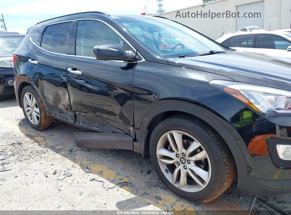 5XYZW4LA7GG309650 2016 HYUNDAI SANTA FE SPORT Черный Вид спереди