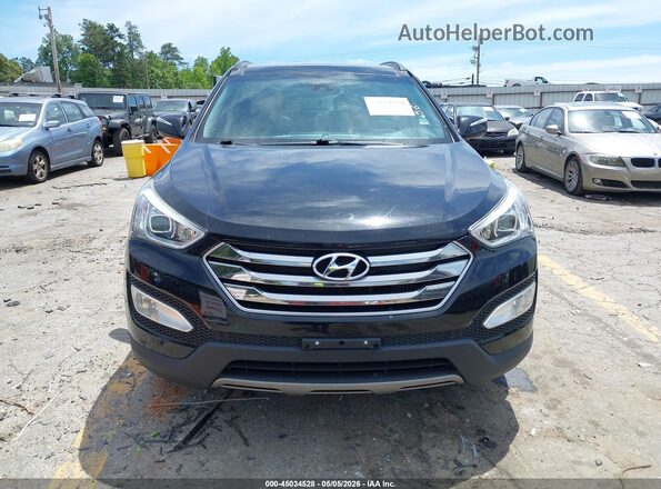 5XYZW4LA7GG309650 2016 HYUNDAI SANTA FE SPORT Черный Вид щитка приборов