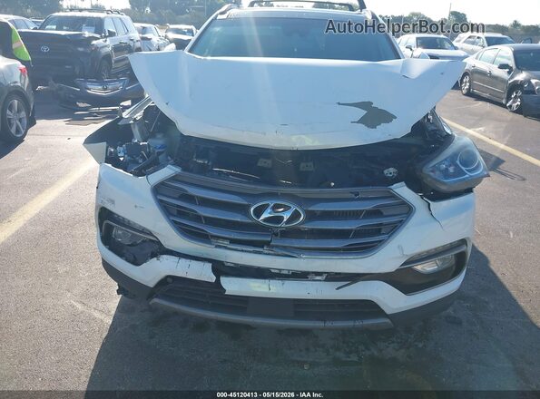 5XYZW4LA7JG516644 2018 HYUNDAI SANTA FE SPORT White Widok z przodu