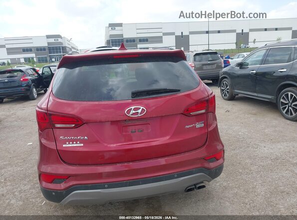 5XYZW4LAXHG458331 2017 HYUNDAI SANTA FE SPORT Red 
