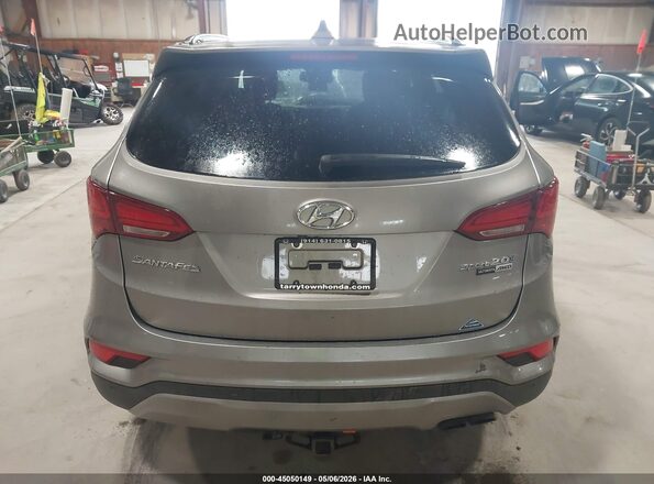 5XYZWDLA0HG477437 2017 HYUNDAI SANTA FE SPORT Pewter 