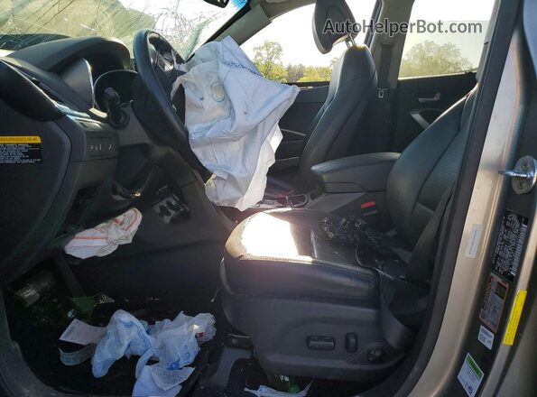 5XYZWDLA2GG306106 2016 HYUNDAI SANTA Серебряный Вид салона спереди