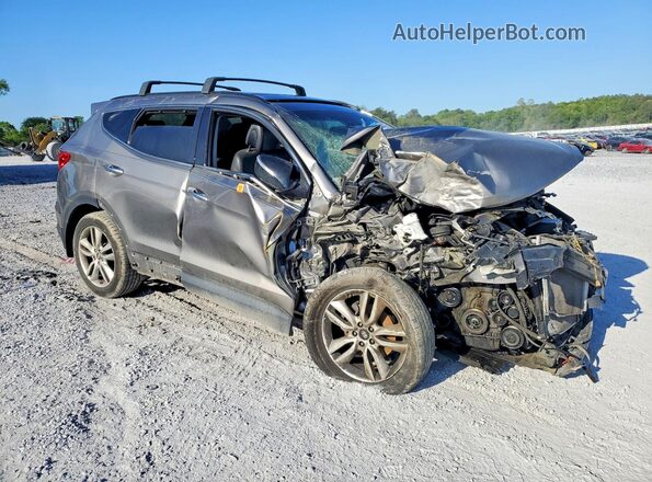 5XYZWDLA2GG306106 2016 HYUNDAI SANTA Серебряный Передняя правая четверть