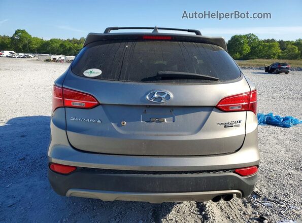 5XYZWDLA2GG306106 2016 HYUNDAI SANTA Серебряный Вид сзади