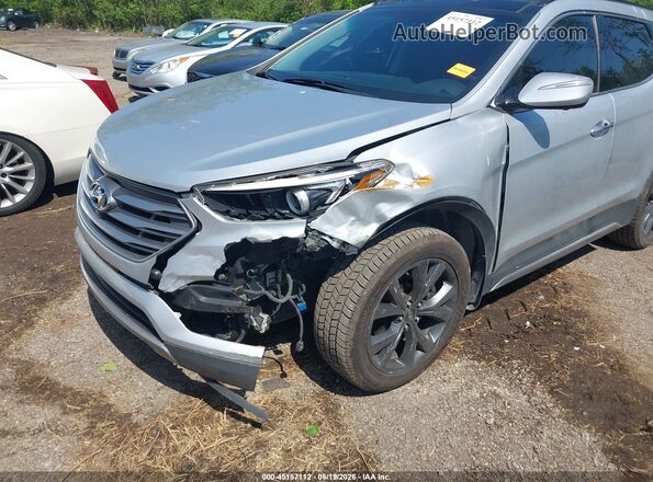5XYZWDLA2HG444486 2017 HYUNDAI SANTA FE SPORT Silver წინა ხედი