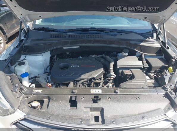 5XYZWDLA2HG444486 2017 HYUNDAI SANTA FE SPORT Silver უკანა ხედი