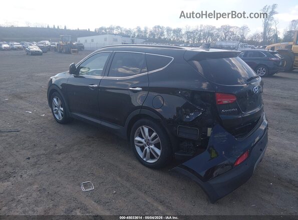 5XYZWDLA4GG331900 2016 HYUNDAI SANTA FE SPORT Черный Задняя левая четверть