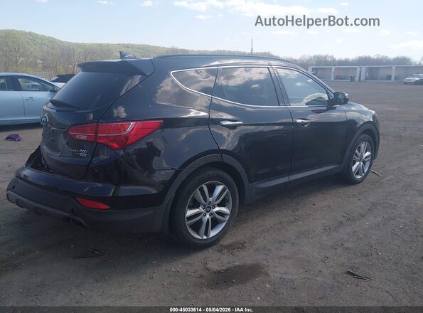 5XYZWDLA4GG331900 2016 HYUNDAI SANTA FE SPORT Черный Задняя правая четверть
