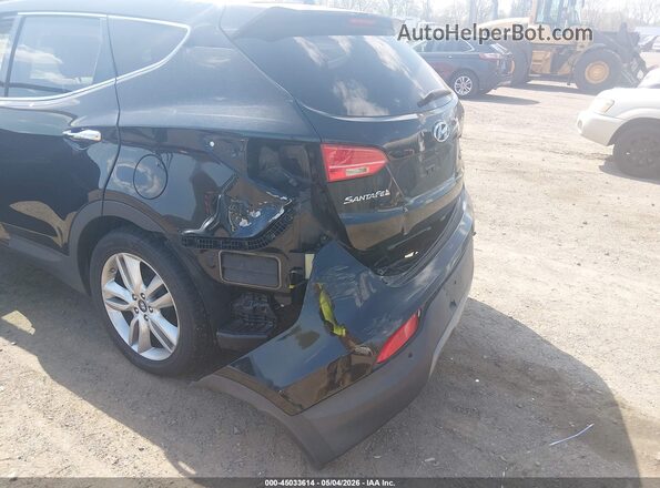 5XYZWDLA4GG331900 2016 HYUNDAI SANTA FE SPORT Черный Вид спереди