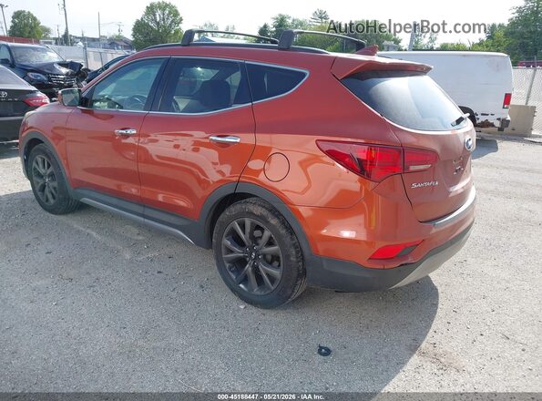 5XYZWDLA6HG477247 2017 HYUNDAI SANTA FE SPORT Orange Tył lewy