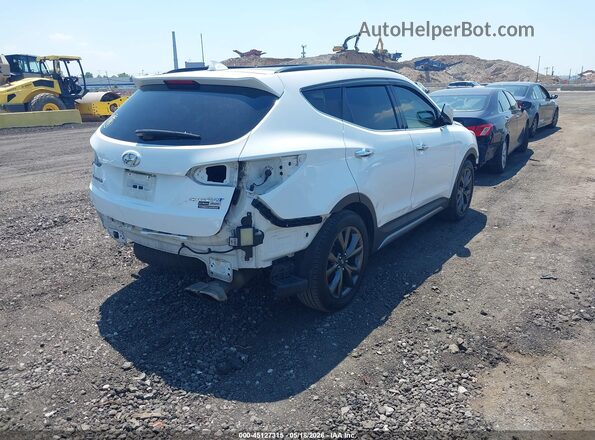 5XYZWDLA7HG456472 2017 HYUNDAI SANTA FE SPORT Белый Задняя правая четверть