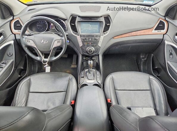 5XYZWDLA7JG537817 2018 HYUNDAI SANTA Серый Вид панели приборов