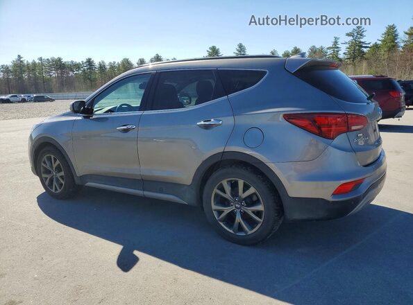 5XYZWDLA8HG501726 2017 HYUNDAI SANTA Серый Задняя левая четверть