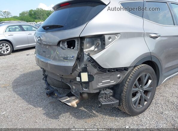 5XYZWDLAXHG435583 2017 HYUNDAI SANTA FE SPORT Brown Вид спереду