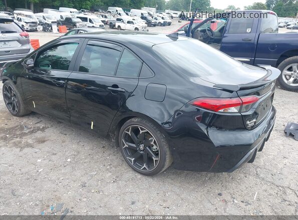 5YFB4MCE4SP218687 2025 TOYOTA COROLLA Черный Задняя левая четверть